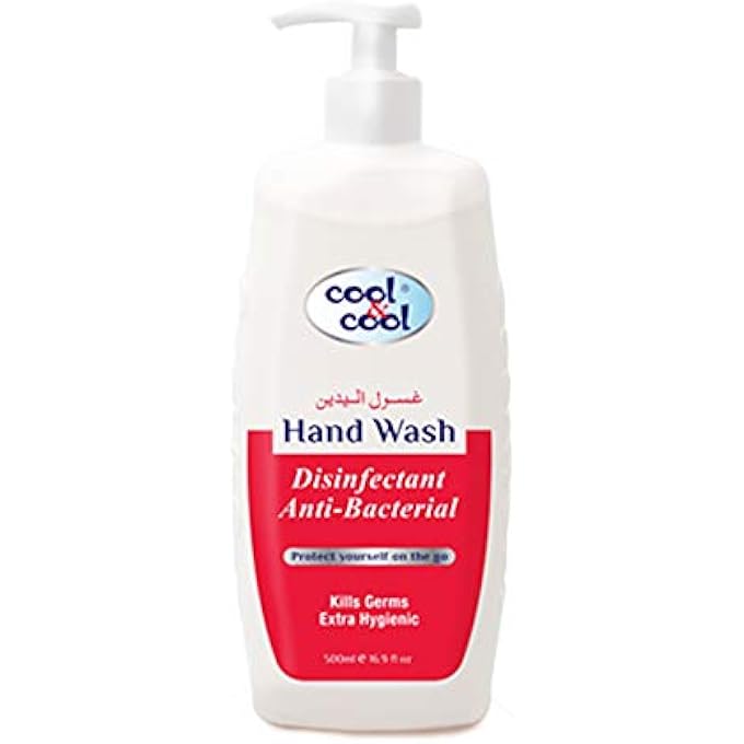 Cool & Cool DISINFECTANT HAND WASH BUNDLE - 500ML + 250ML TWIN PACK FREE - VITAMIN E INFUSED, CONVENIENT, MOISTURIZING & NOURISHING - Image 1